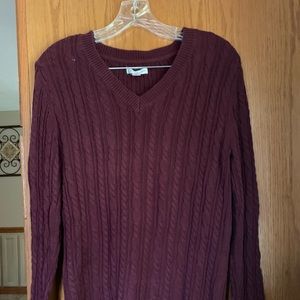Croft & Barrow V neck size S Sweater